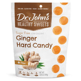 Dr. John's front packaging showing ginger flavor and benefits
