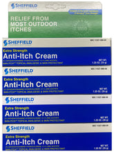 Dr. Sheffield's front-of-tube showing label and size, compact relief