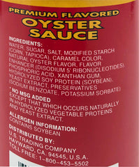Dragonfly oyster sauce used in a vegetable and noodle stir-fry adding glossy savory finish