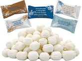 The Dreidel Company front packaging showing 110 individually wrapped Bible Verses Buttermints for easy gifting