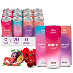 Drink Your Meditation front packaging showing 24-pack and calm branding benefit