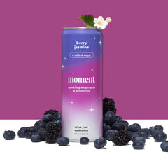 Drink Your Meditation pouring into a glass for a refreshing sip