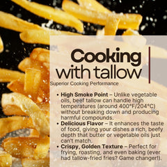 Drip Co spoonful of tallow ready to measure and add to recipes