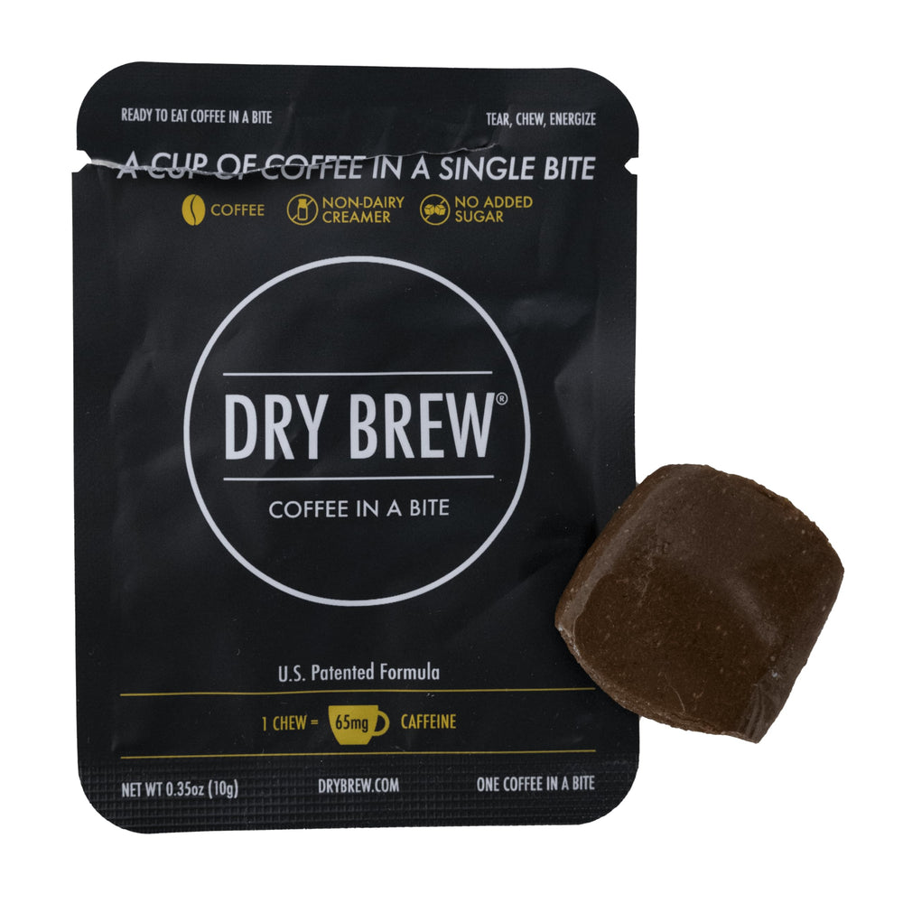 Dry Brew front packaging showing box design and 15-count convenience
