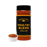 Duce's Wild jar front view showing Poultry Blend for vibrant color