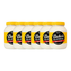 DUKE'S jar front packaging showing brand and 30 ounce size, clear pantry storage benefit