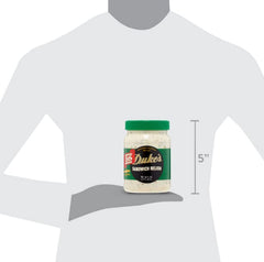 DUKE'S relish spooned onto a sandwich illustrating added crunch and bright flavor enhancement