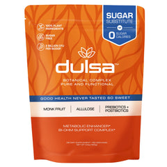 Dulsa front packaging showing jar and label for clear product identification and benefit