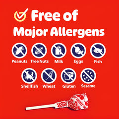 Dum Dums close-up of individually wrapped lollipops highlighting sanitary convenience
