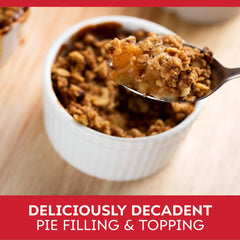 Duncan Hines apple filling close-up showing chunky texture and freshness