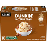 Dunkin' front packaging showing 60-count pods and flavor branding for easy stocking