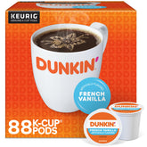 Dunkin' front packaging showing pods and brand for quick identification