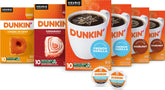 Dunkin' front box of 60 K-Cup pods showing variety and convenience