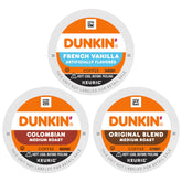 Dunkin' front packaging showing variety pack and quantity benefits