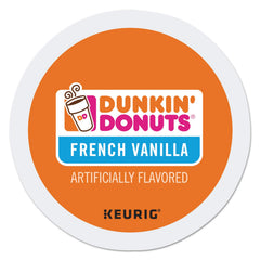 Dunkin' front packaging showing 24-count box and branding for easy storage