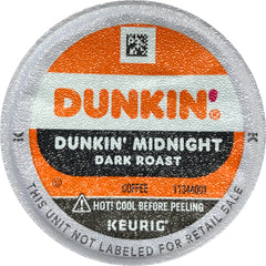 Dunkin' close-up of K-Cup lid detail highlighting freshness seal benefit