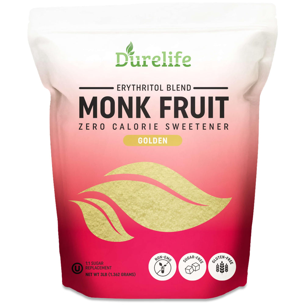 DureLife golden front packaging showing label and 3 lb benefit