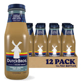 Dutch Bros front packaging showing bottle and label for convenient grab-and-go