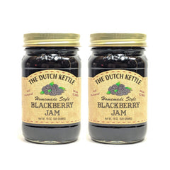 The Dutch Kettle front jar showing label and size, offering homemade flavor and gifting appeal