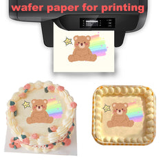 DVECUE cut wafer shapes with scissors and punch demonstrating easy cutting and crafting