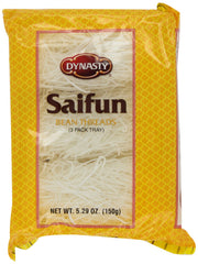 Dynasty front packaging 5.29oz bag showing brand and clear noodles for pantry stocking