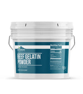 Earthborn Elements bucket front view showing label and bulk benefit