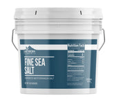 Earthborn Elements bucket front view showing product and label, clear storage benefit