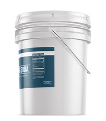 Earthborn Elements pouring scoop transferring powder, enabling measured, mess-free use