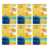 Earth's Best box front view showing vanilla letter cookies and organic badge for trust