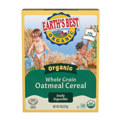 Earth's Best front packaging showing brand and clear product name for easy identification