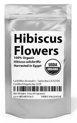 EarthWise Aromatics hibiscus syrup in glass jars demonstrating concentrated flavor and versatile use