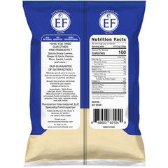 Eastern Feast fine gram flour in bowl close-up, highlights smooth texture for batter