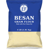 Eastern Feast front packaging showing 4 lb bag and clear label, assures pantry-ready supply