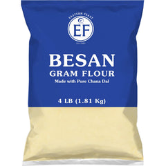 Eastern Feast front packaging showing 4 lb bag and clear label, assures pantry-ready supply