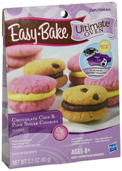 Easy Bake front packaging showing cookie and frosting images, showcases easy recipe variety
