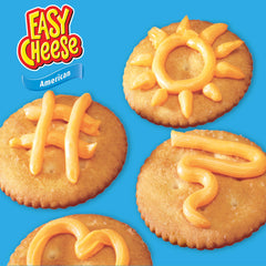 EASY CHEESE creamy texture close up highlighting smooth spreadability