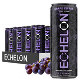 Echelon front can showing grape citrus flavor and refreshing appeal