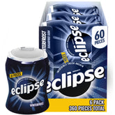 eclipse front packaging showing six-bottle multipack and fresh appeal