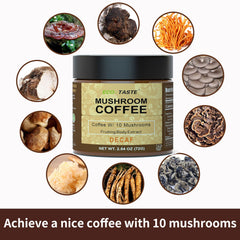 ECO-TASTE open jar with scoop illustrating easy instant preparation