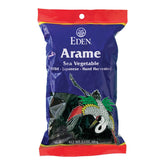 CREATION AND MAINTENANCE OF PURITY IN FOOD Eden arame front packaging shows product and brand benefits