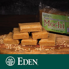 CREATION AND MAINTENANCE OF PURITY IN FOOD baked mochi on tray showing puffed centers