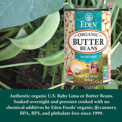 Eden Organic beans pouring into bowl demonstrating quick meal prep