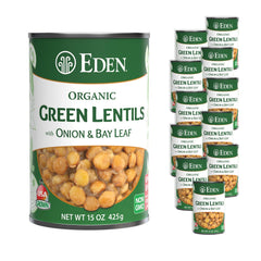 Eden Organic front packaging showing can and branding for easy identification and purchase