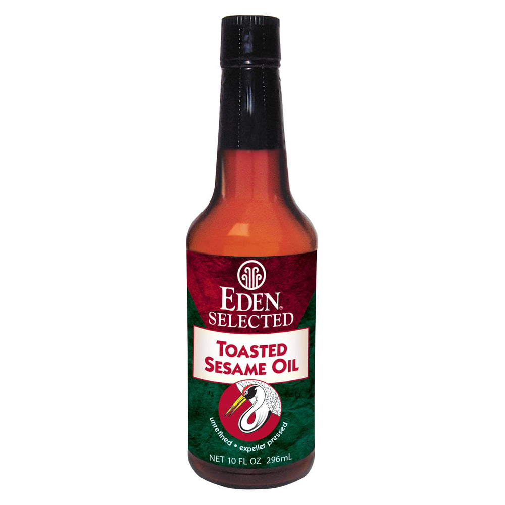 CREATION AND MAINTENANCE OF PURITY IN FOOD front bottle view showing label and amber glass benefit: preserves flavor