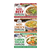 Edward & Sons front packaging showing three-flavor bouillon variety and benefits