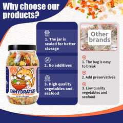Egcina rehydrated mix in a ramen bowl enhancing flavor and appearance