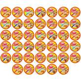 Eggo front packaging showing 40-count variety pack and convenience