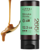Egmont Honey front squeeze bottle showing label and size for easy identification and trust