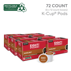 Eight O'Clock Coffee K-Cup pod close-up highlighting capsule detail