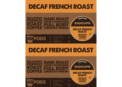 ekocups close-up of pod lid and foil seal, displays freshness protection